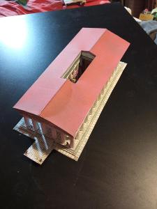 papírový model ( Diuv chrám)
