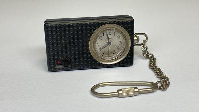 Malé kapesní mini hodinky budík CCCP SSSR. Funkční сделано в ссср