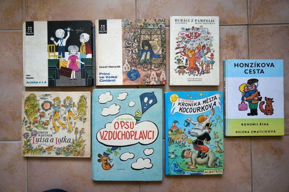 7 kníh - Rozprávky a rozprávkové príbehy - 696 strán ! (1969 - 1985)KOS - Knihy