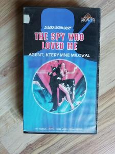 VHS - JAMES BOND 007 - AGENT, KTERÝ MNE MILOVAL - 1977