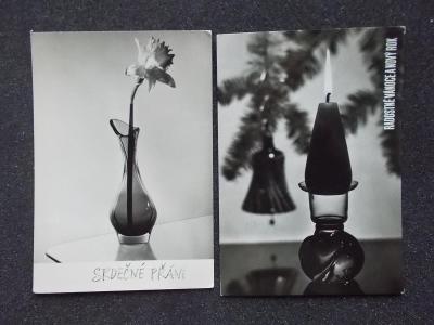 Umělecká fotografie pohlednice svátek vánoce foto Mareš 