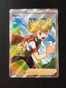Pokémon karta edice Brilliant STARS FA trenér BARRY!