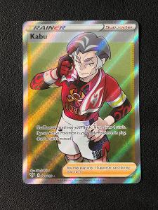 Pokémon karta edice Darkness Ablaze FA trenér KABU!