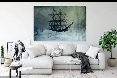 Amundsen's shipwreck abstraktní obraz