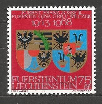 Lichtenstein - **,Mi.č.496   /1873D/