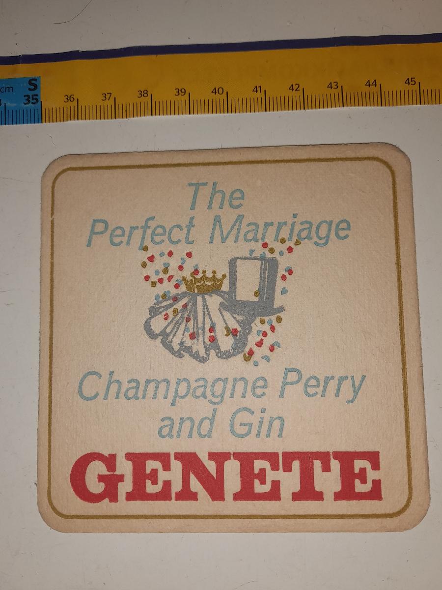 Tácek, GENETE the perfect Marriage Champagne Perry and Gin - Nápojový průmysl