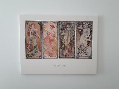 Alfons Mucha - překrásný obraz Čtvero ročních období