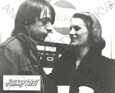 2x Johnny West fotoska Roald Koller Jess Hahn 1977