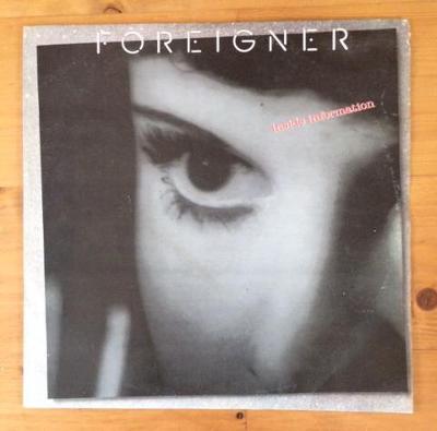 LP /  FOREIGNER - INSIDE INFORMATION- POLAND - 1988