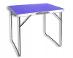 Kempingový stolek skládací zahradní stul 50x70 apt modrý - Zahrada