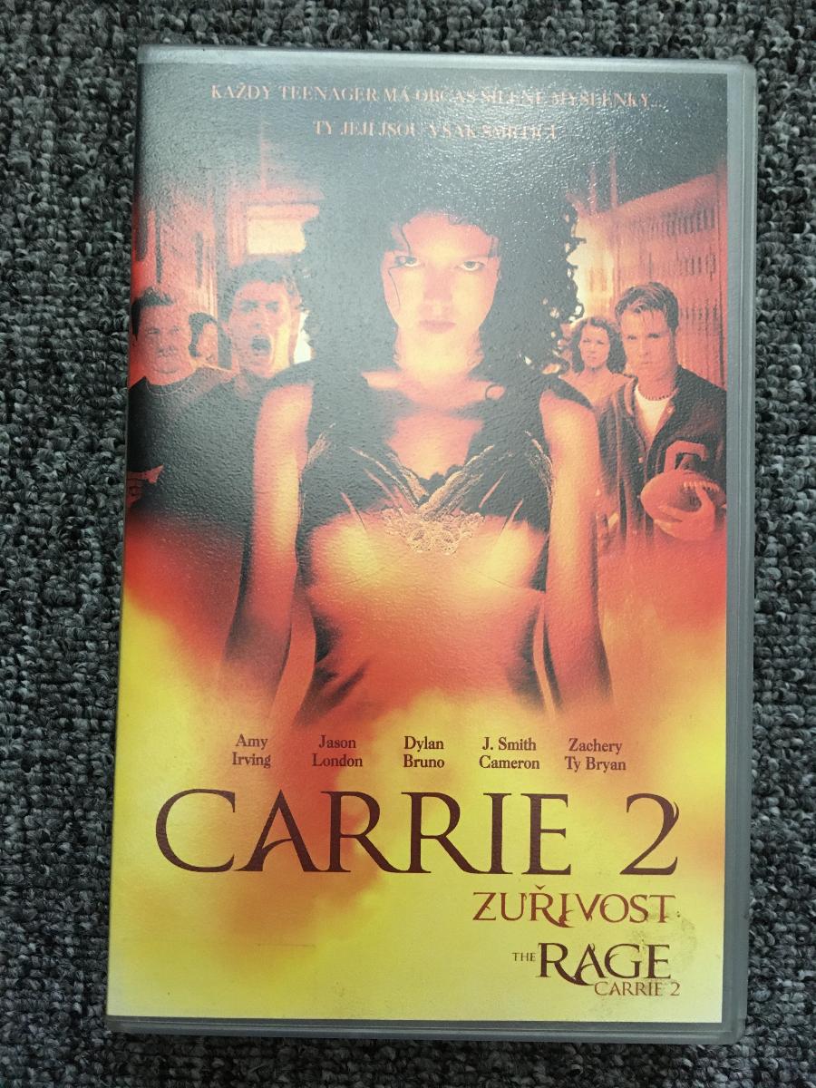 CARRIE 2 - Zúrivosť VHS - Film