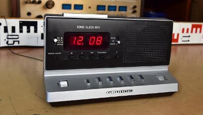 GRUNDIG SONO CLOCK 800 rádio budík hodiny - zařízení k údržbě (178526)