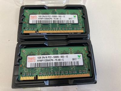 1GB DDR2 Hynix 2Rx8 PC2-5300S-555-12