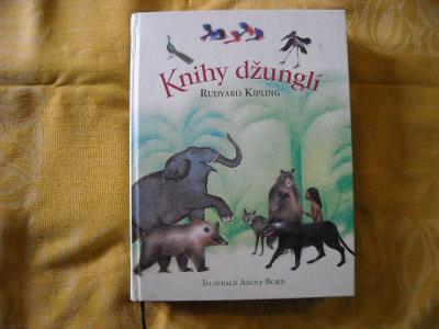 Kipling Rudyard - Knihy džunglí - ilustrace Adolf Born