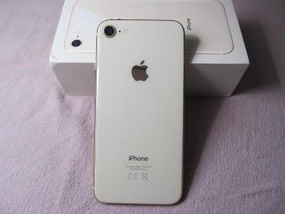 iPhone 8 Gold 64GB - NOVÁ BATERIE - od koruny
