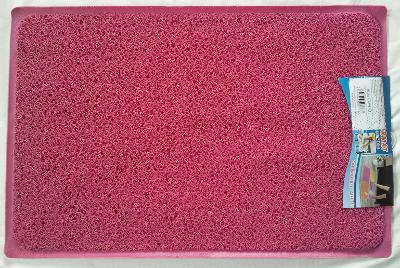 Předložka -rohožka koupelnová 40x60 cm vzor jednobarevná růžová