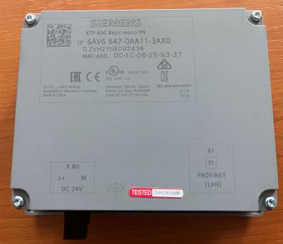 OP panel Siemens KTP400 Basic mono PN, 6AV6647-0AA11-3AX0