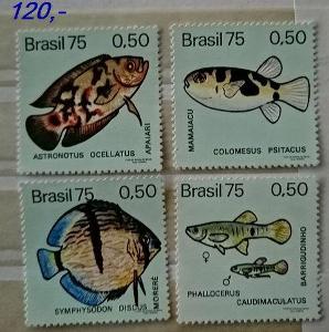 FAUNA - ryby Brazilie Mi 1483/86 **