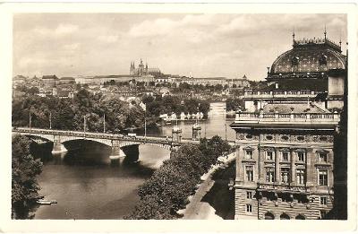 HRADČANY - Národní divadlo - most Legií - Praha 1