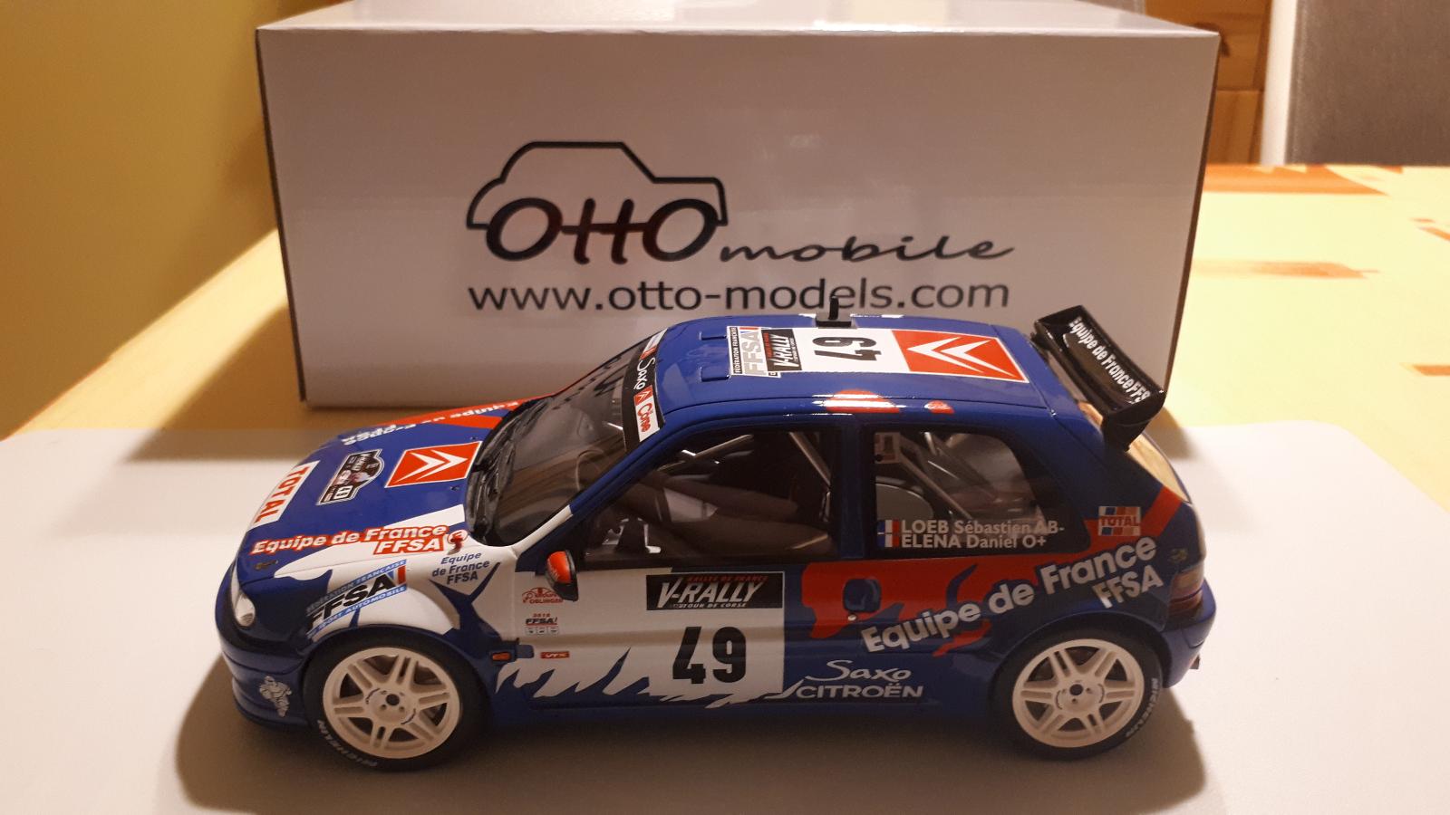 Citroen Saxo Kit Car 1/18 Loeb 1999 Ottomobile | Aukro