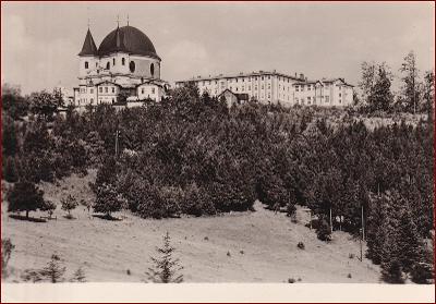 Svatý Hostýn * poutní místo, pohled na kostel * Kroměříž * V191
