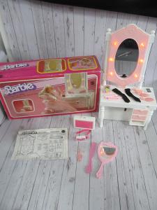 Retro zrcadlo pro Barbie 1992 Mattel puvodni krabice 