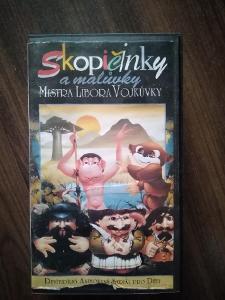 VHS kazeta / Skopičinky a malůvky Mistra Libora Vojkůvky  