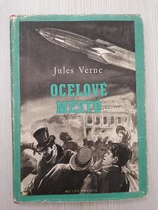 Jules Verne Ocelové město vydání 1954