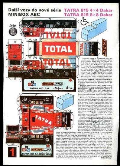 Tatra 815 Dakar - MODEL z ABC | Aukro