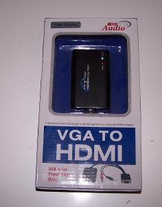 Převodník VGA to HDMI - včetně AUDIA