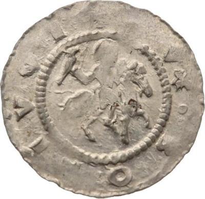 Denár - Bořivoj II. (1100 - 1107) a (1117 -1120) | Cach 423