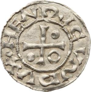Denár - Jindřich II. (985 - 995) | Regensburg 