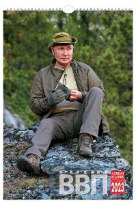 Ruský Mírotvůrce Vladimir Putin Nástěnný Kalendář 2023