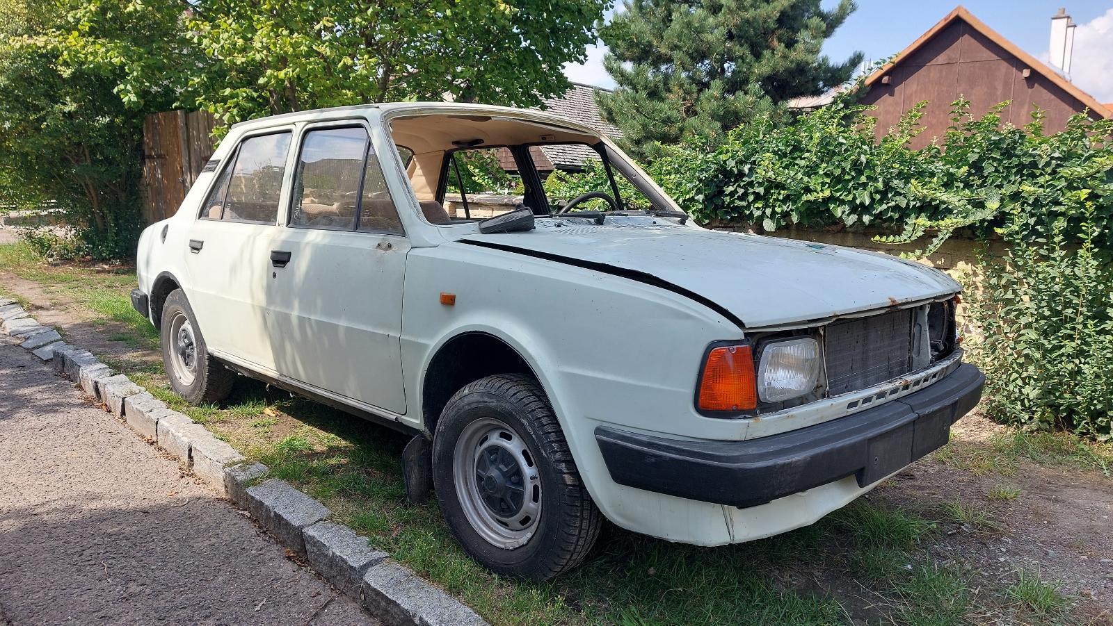 škoda 105 1978 Bez Stk Poškozená Spz V Depozitu Aukro