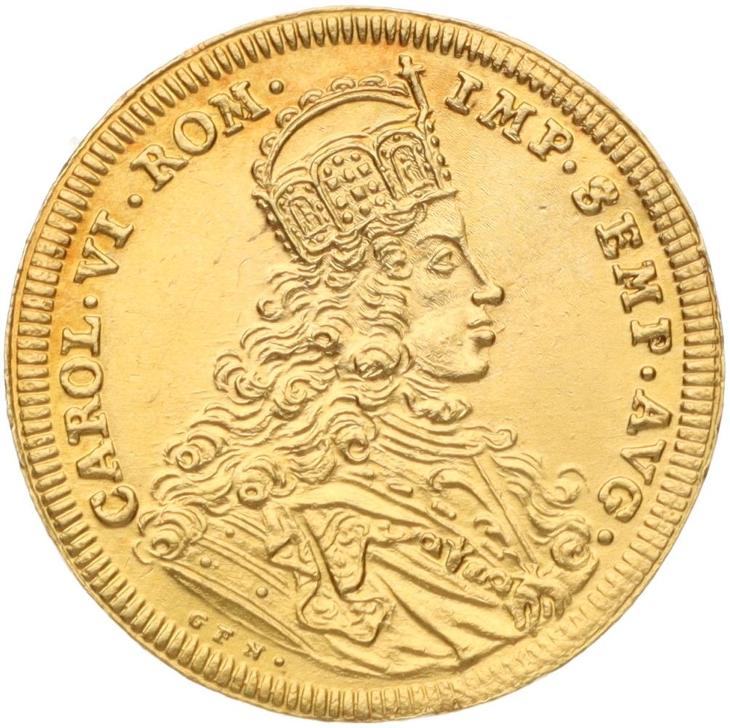 Korunovační Dukát 1712 | Karel VI. (1711 - 1740) | RR! - Numismatika