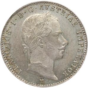 1/4 Zlatník 1858 M | František Josef I. | (1848 - 1916)