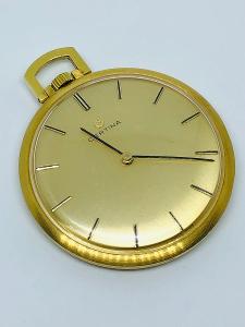 Zlaté pánské hodinky Certina 18k