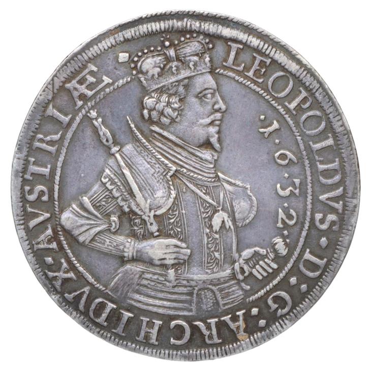 Tolar 1632 | Arcivévoda Leopold Tyrolský | (1619 - 1632) - Sběratelství