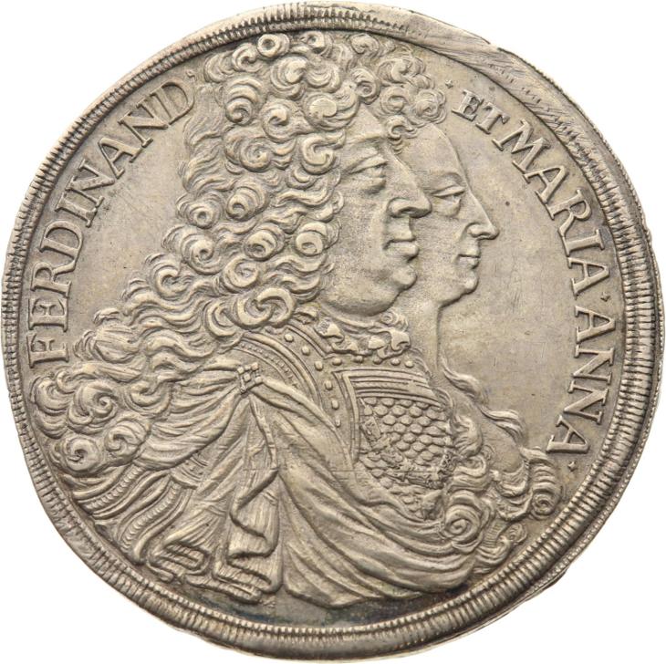 Tolar 1696 | Schwarzenberg | Svatba - Ferdinand Vilém a Marie Annna - Sběratelství