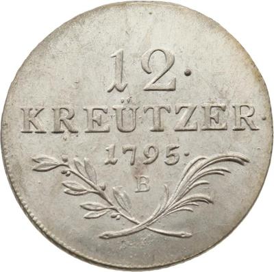 12 Krejcar 1795 B | František II. | (1792 - 1835) | TOP stav! 