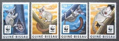 Guinea-Bissau 2015 Komba ušatá, WWF Mi# 8278-81 Kat 11€ 1818