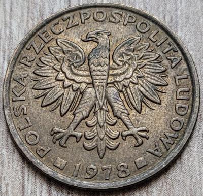 ✅Polsko 2 zloté 1978 bez značky mincovny - Lidová republika