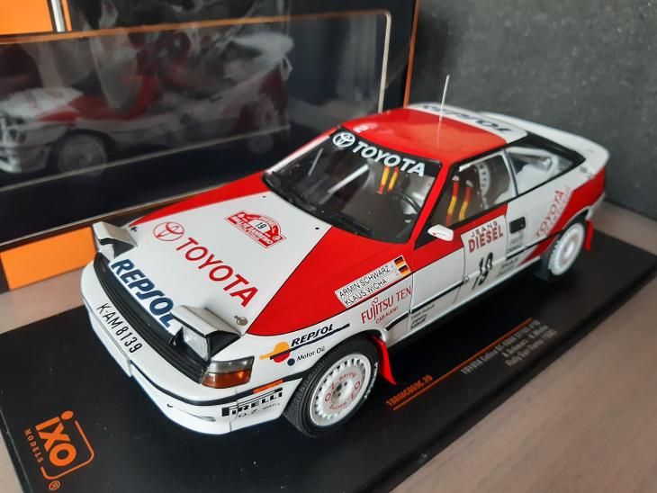 Toyota Celica GT-FOUR ST165 #19 A.Schwarz Rally San Remo 1990 1:18