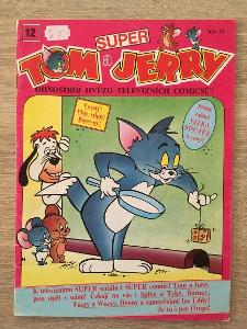 Super Tom a Jerry číslo 12 komiks Merkur 1991