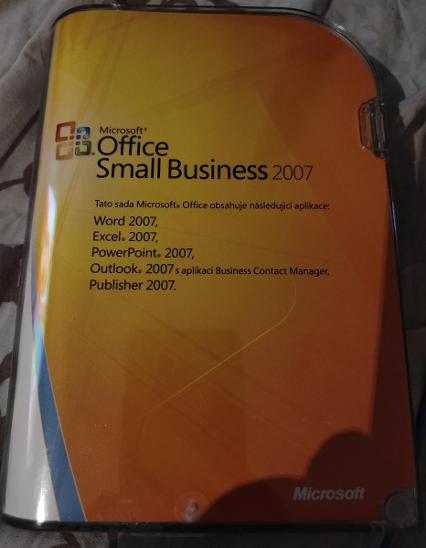 CD Microsoft Office small business 2007 - Počítače a hry