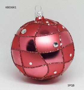 K8036K1 - koule 8, růžová, 8cm