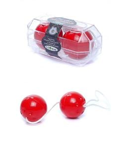 Venušiny kuličky - Duo-Balls červené - (č. 809)