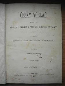 ČESKÝ VČELAŘ - kompletní r. v. 1897 (ročník XXXI.)