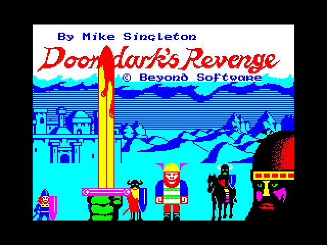 Originální hra Doomdark's Revenge pro ZX Spectrum - Počítače a hry