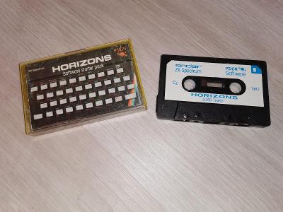 Originální kazeta Horizons pro ZX Spectrum